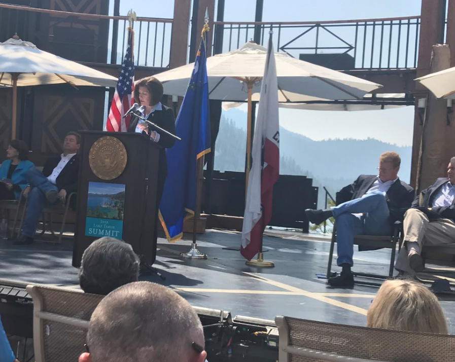 Cortez Masto at 2018 Tahoe Summit
