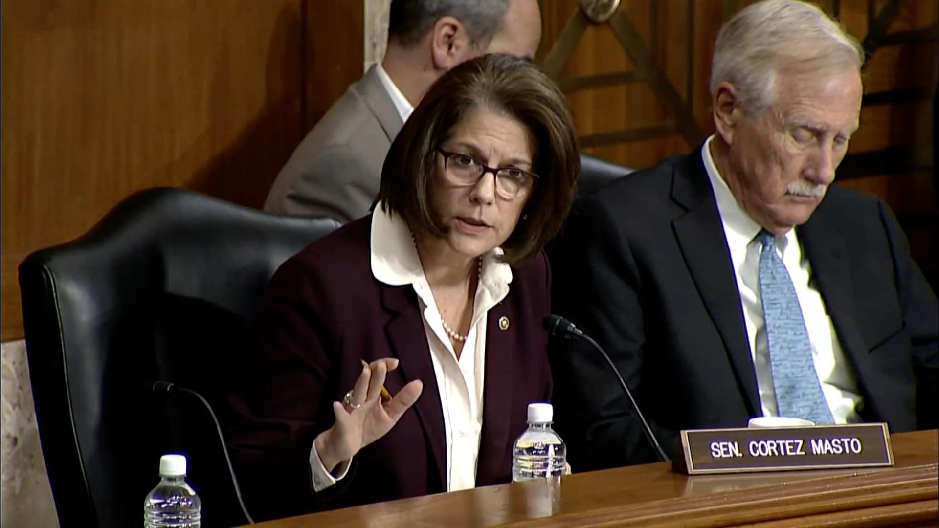 Cortez Masto Haaland Hearing