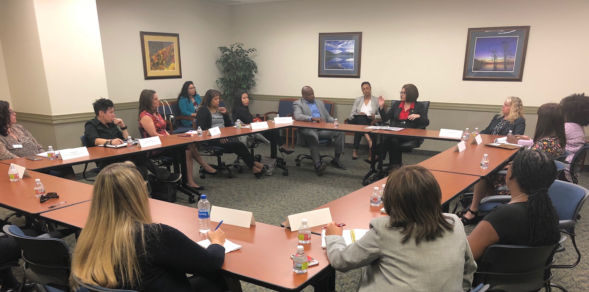 Cortez Masto Holds Domestic Violence Roundtable