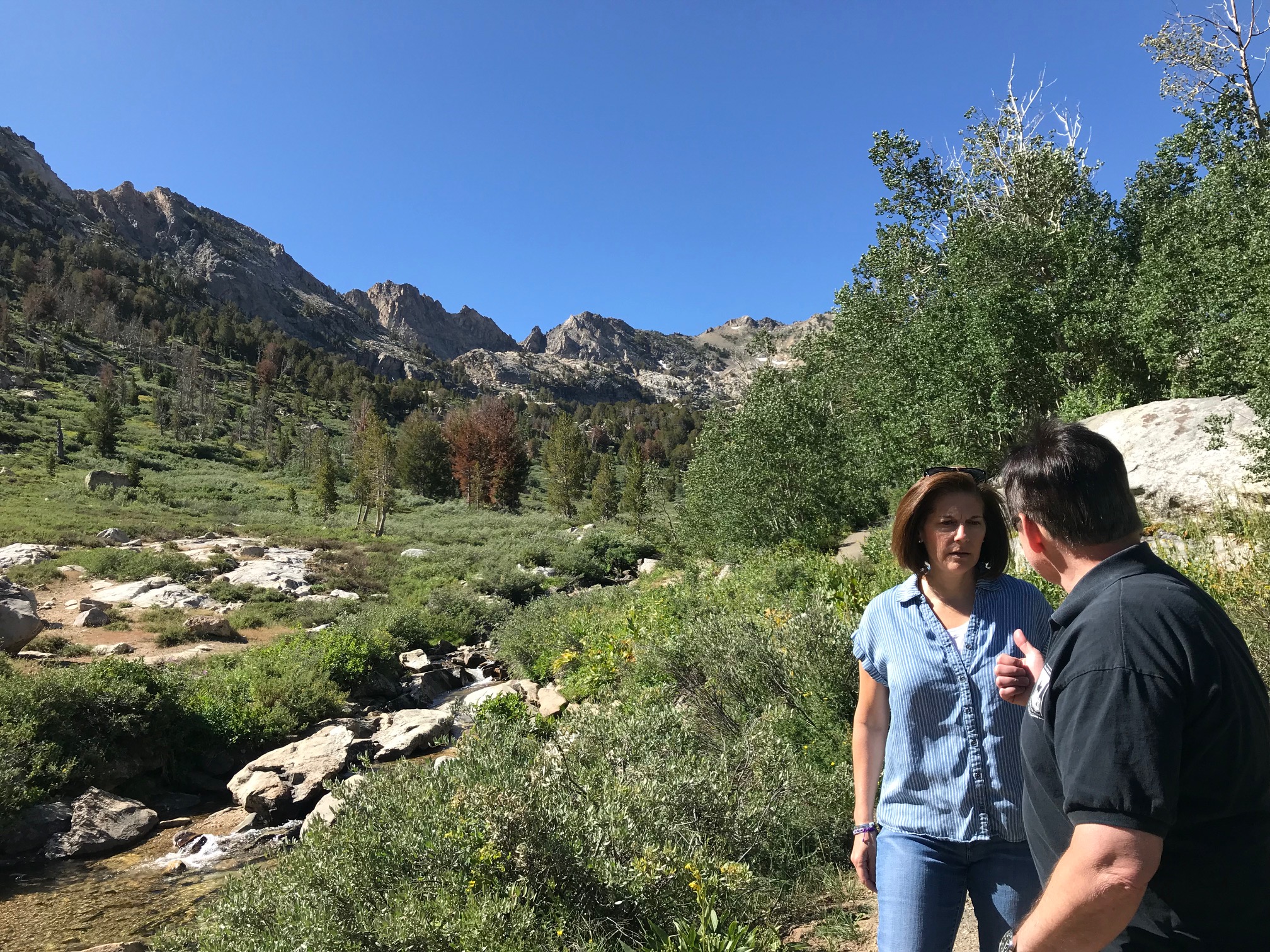 Cortez Masto Lamoille Canyon