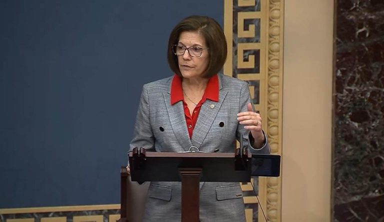 On the Senate Floor, Cortez Masto Condemns Republicans’ Move to Throw ...